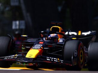 Verstappen durante la sesión de libres en Imola | Fuente: Red Bull Racing