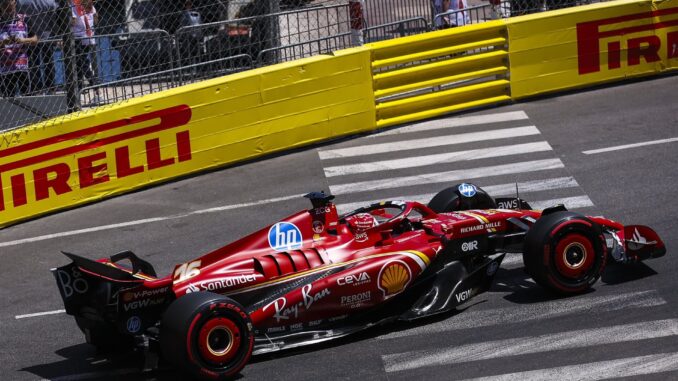 Charles Leclerc en la clasificación del Gran Premio de Mónaco | Fuente: Scuderia Ferrari