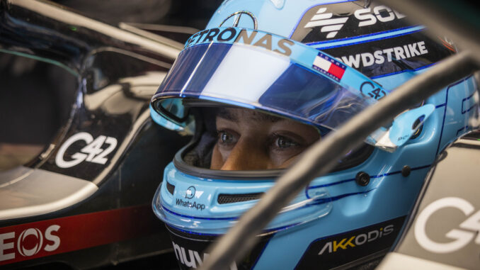 George Russell en el Gran Premio de Mónaco 2024 | Fuente: Mercedes AMG F1