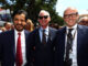 Mohammed ben Sulayem junto a Greg Maffei, CEO de Liberty Media, y Stefano Domenicali en Mónaco | Fuente: Getty Images
