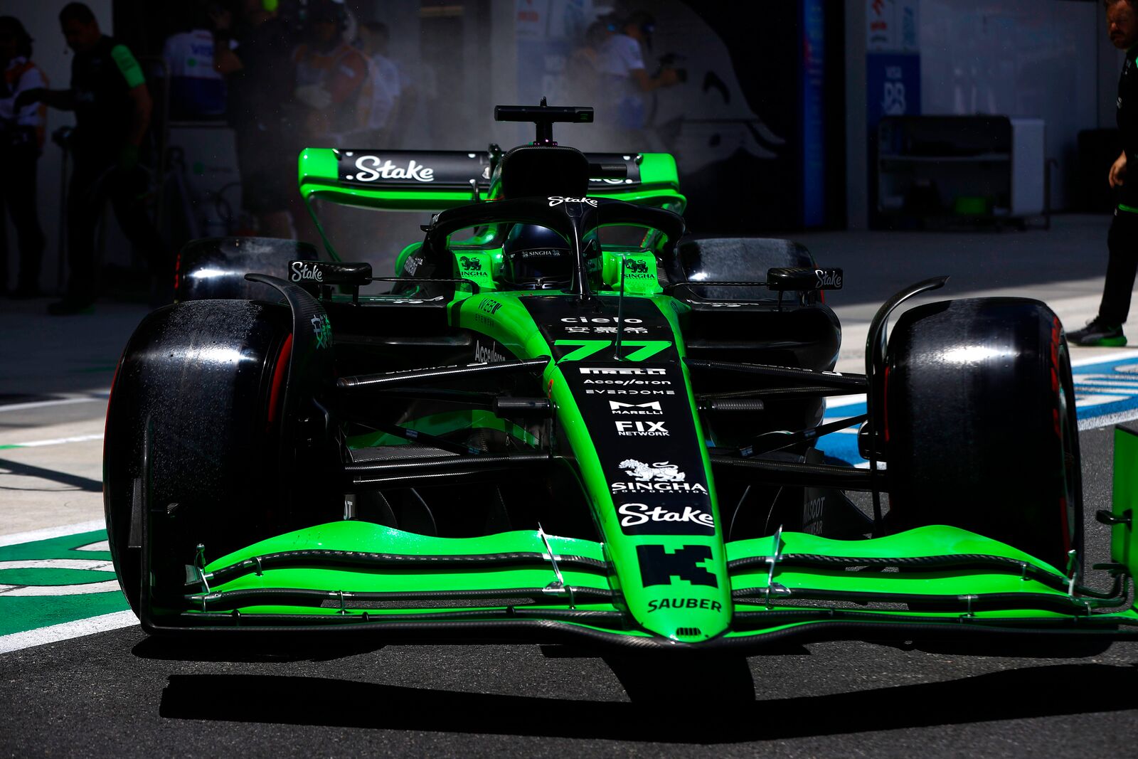 Valtteri Bottas durante la clasificación al sprint del Gran Premio de Miami | Fuente: Sauber