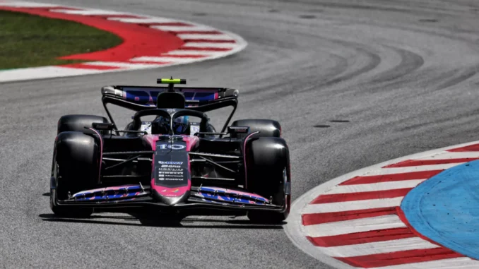 Pierre Gasly durante el Gran Premio de España 2024 | Fuente: Alpine Cars