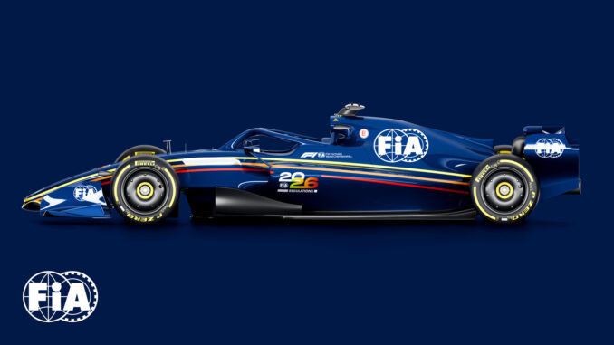 El nuevo monoplaza de la F1 a partir de 2026 | Fuente: FIA