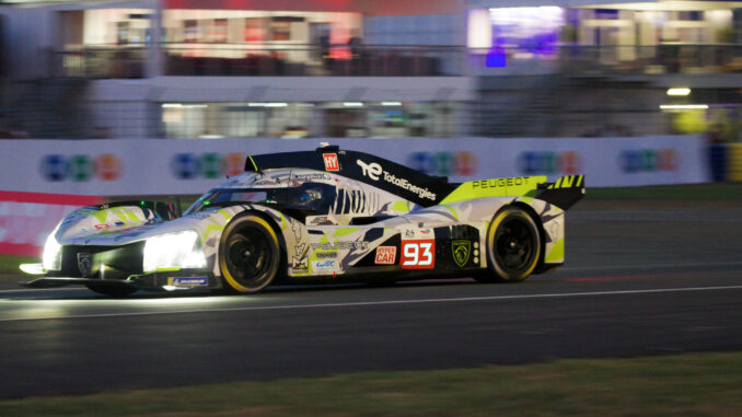 El #93 de Peugeot durante las 24 Horas de Le Mans | Fuente: Daniel González Photography