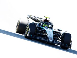Lewis Hamilton durante la jornada de viernes en Barcelona | Fuente: Mercedes AMG