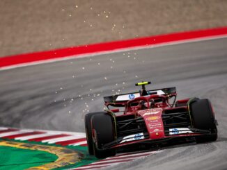 Carlos Sainz durante la clasificación del Gran Premio de España | Fuente: Scuderia Ferrari