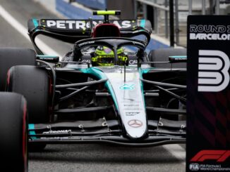 Lewis Hamilton durante la clasificación del GP de España | Fuente: Mercedes AMG F1