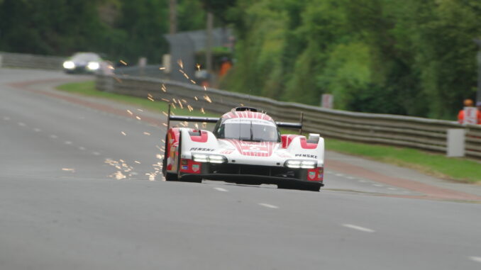 Kevin Estre durante la clasificación de Le Mans | Fuente: Daniel González Photography