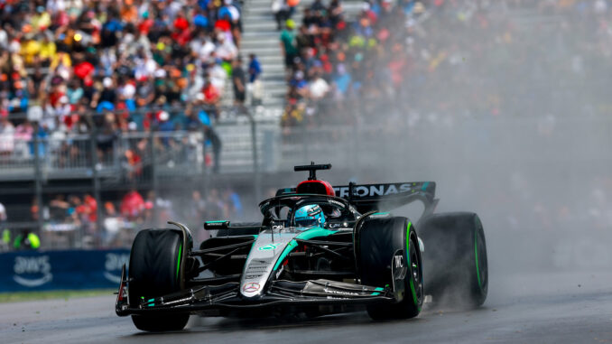 Russell en el Gran Premio de Canadá | Fuente: Mercedes AMG
