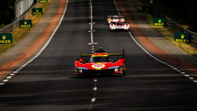 El 499P de Ferrari en Le Mans | Fuente: Scuderia Ferrari