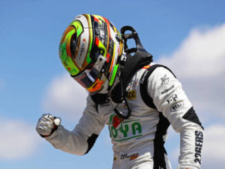 Mari Boya celebra la primera victoria en Fórmula 3 | Fuente: Getty Images