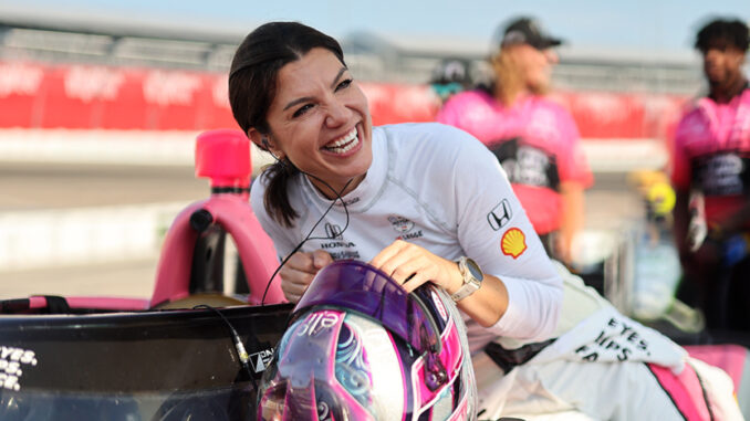 Katherine Legge | Fuente: IndyCar