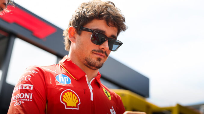 Charles Leclerc en el Gran Premio de Bélgica 2024 | Fuente: Scuderia Ferrari