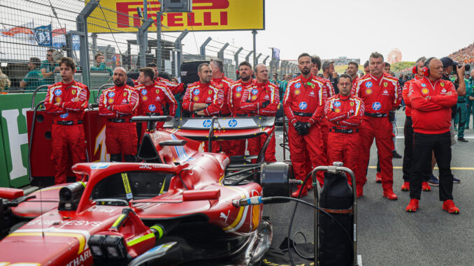 Ferrari en el Gran Premio de Países Bajos | Fuente: Ferrari