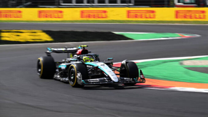 Lewis Hamilton, Mercedes durante la tercera sesión de libres | Fuente: Getty Images