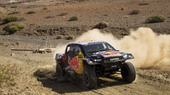 Lucas Moraes durante el Rally de Marruecos 2024 | Fuente: Julien Delfosse / DPPI