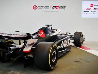 El VF-20 con el patrocinio de Toyota | Fuente: Haas