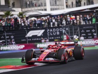 Carlos Sainz durante la clasificación del Gran Premio de México 2024 | Fuente: Scuderia Ferrari