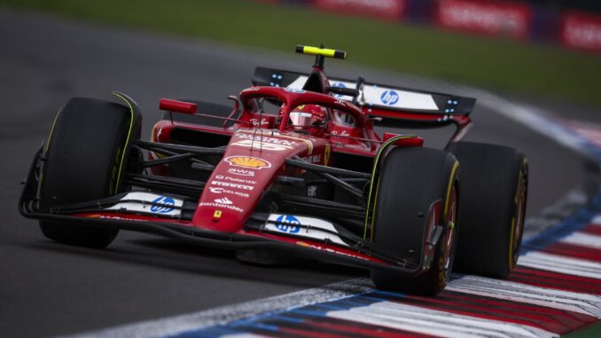 Carlos Sainz durante el Gran Premio de México 2024 | Fuente: Scuderia Ferrari