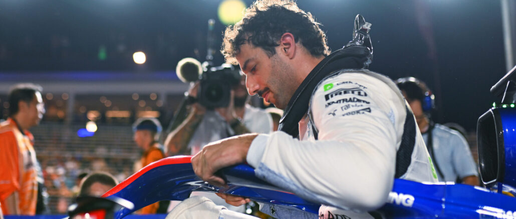 Daniel Ricciardo en el Gran Premio de Singapur 2024 | Fuente: Red Bull