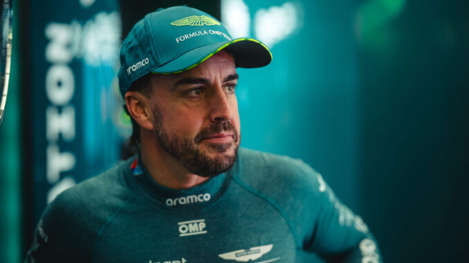 Fernando Alonso en el Gran Premio de Estados Unidos 2024 | Fuente: Aston Martin