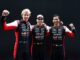 Brendon Hartley, Sébastien Buemi y Ryo Hirakawa, pilotos del #8 de Toyota | Fuente: Toyota Gazoo Racing