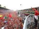 Leclerc celebrando la victoria en el Gran Premio de Italia 2024 | Fuente: Fórmula 1