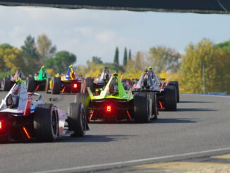 Carrera de la Fórmula E durante la pretemporada, donde se probó la carga rápida | Fuente: Daniel González Photography