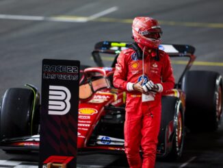 Carlos Sainz termina tercero en Las Vegas | Fuente: Ferrari