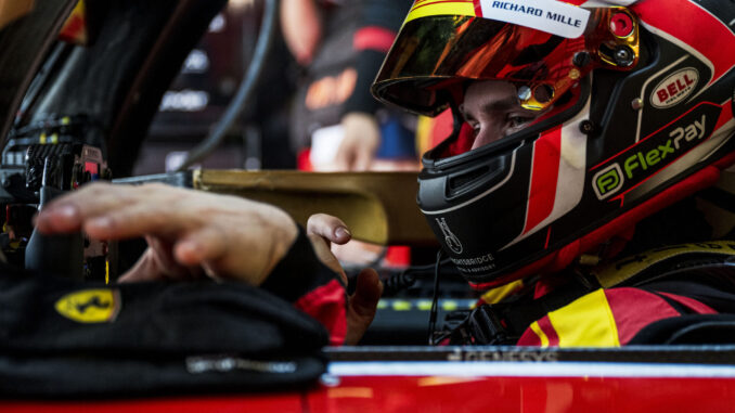 Arthur Leclerc en los test de rookies de Baréin | Fuente: DPPI