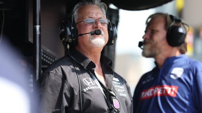 Michael Andretti durante la temporada 2024 de la IndyCar | Fuente: Penske Entertainment: Chris Owens