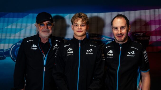 Briatore, Aron y Oakes | Fuente: Alpine