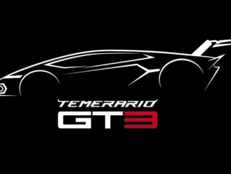 El boceto del Temerario GT3 de Lamborghini | Fuente: Lamborghini Squadra Corse