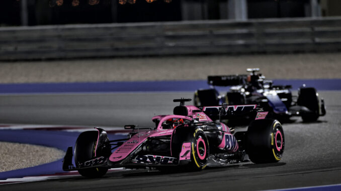 Esteban Ocon durante el Gran Premio de Catar 2024 | Fuente: Alpine Cars