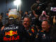 Max Verstappen junto a Christian Horner tras ganar en Catar | Fuente: Red Bull Racing