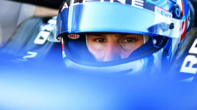 Victor Martins durante las pruebas de postemporada en Yas Marina | Fuente: Getty Images