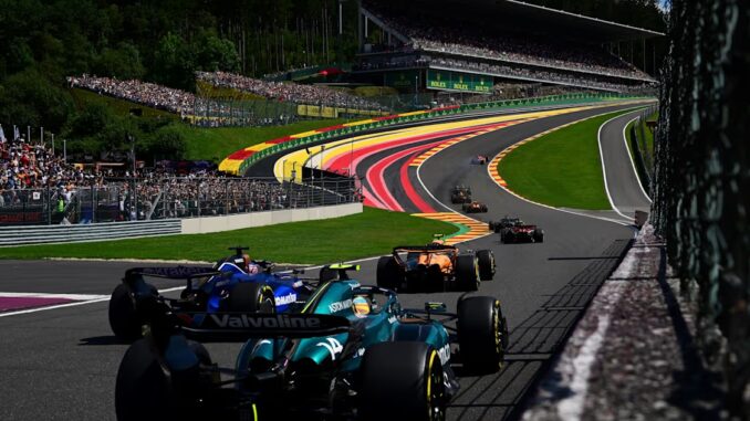 Imagen del GP de Bélgica 2024 en Spa-Francorchamps | Fuente: formula1.com